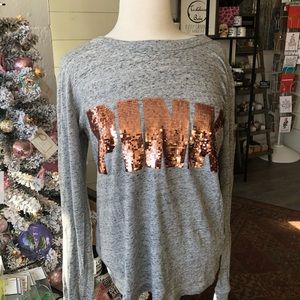 Rose Gold Sparkle PINK Glitter T-shirt